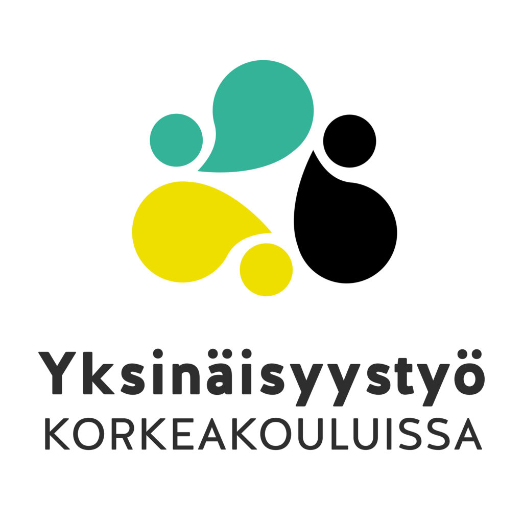 Yksinäisyystyö korkeakouluissa -hankkeen logo